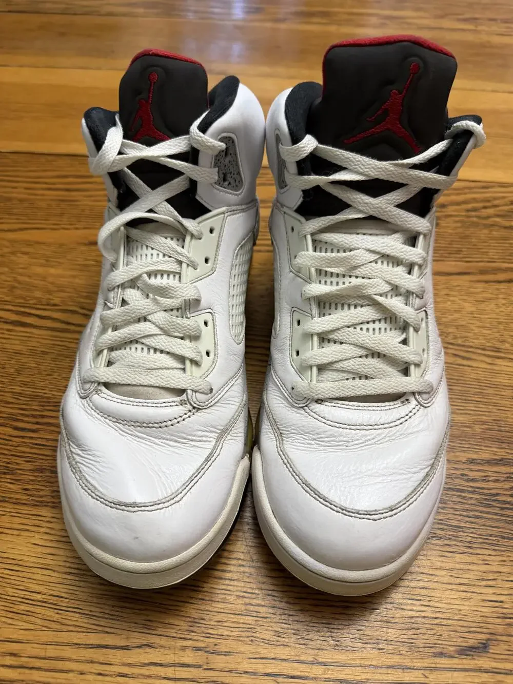 Air Jordan 5 Retro Fire Red Shoes Mens Size 13 136027-104 OG 2013 Sneakers